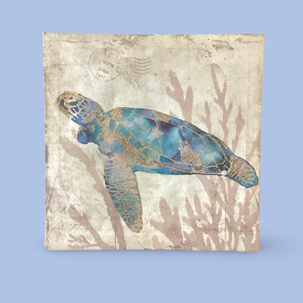 Sea Turtle Canvas Print - Picture 6 of 6